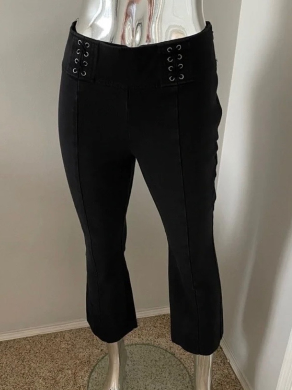 Anthropologie ankle flare TROUSER/ Size 10